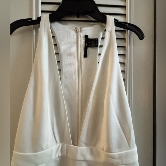 NWT Jay Godfrey Kit Deep V Racer Back Midi Dress sz4-0269 - Picture 5 of 11